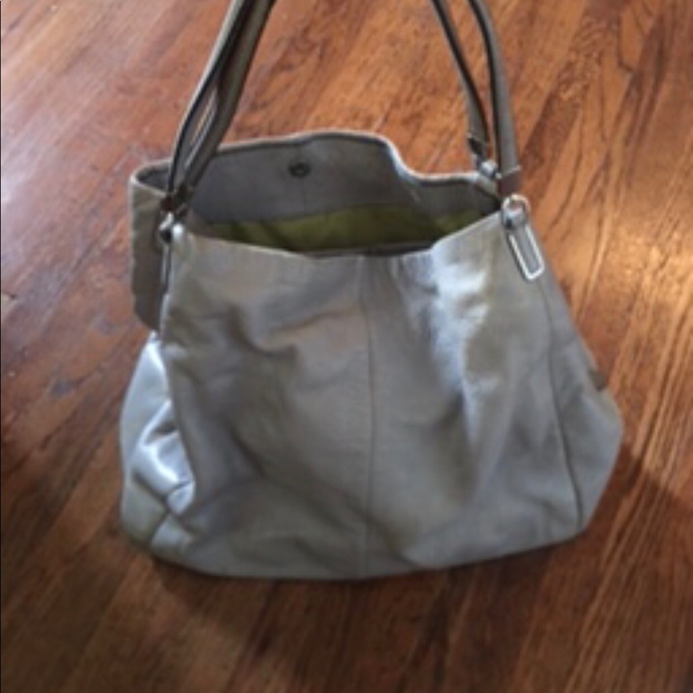 Leather Coach bag